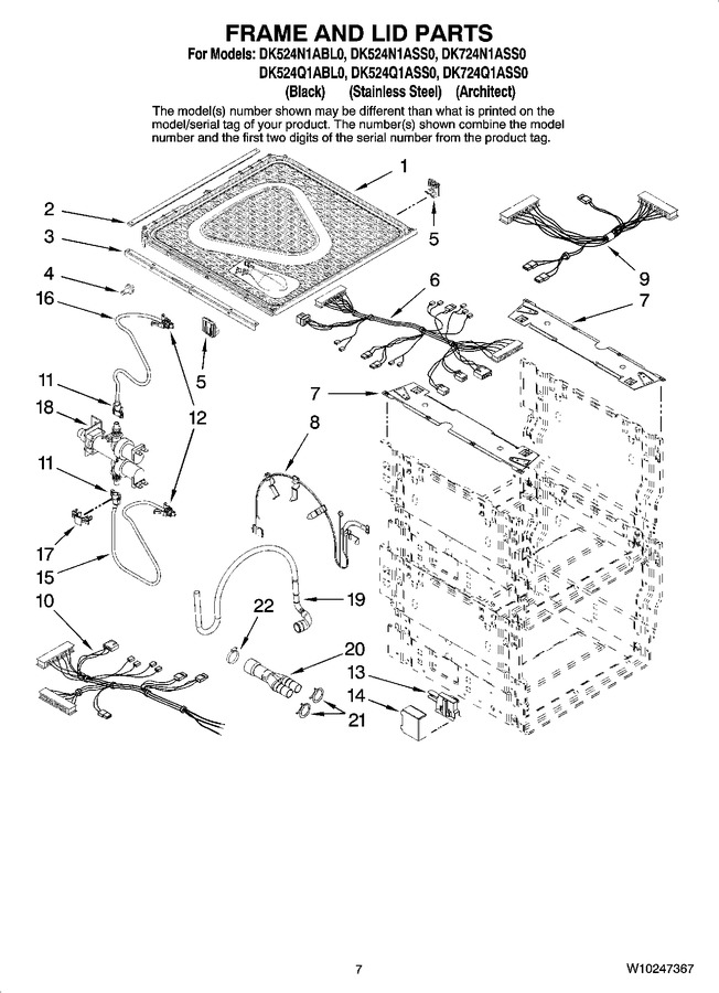Diagram for DK524Q1ASS0