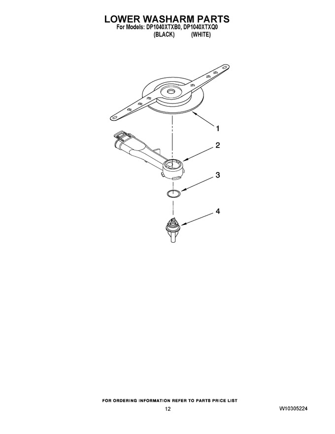 Diagram for DP1040XTXQ0