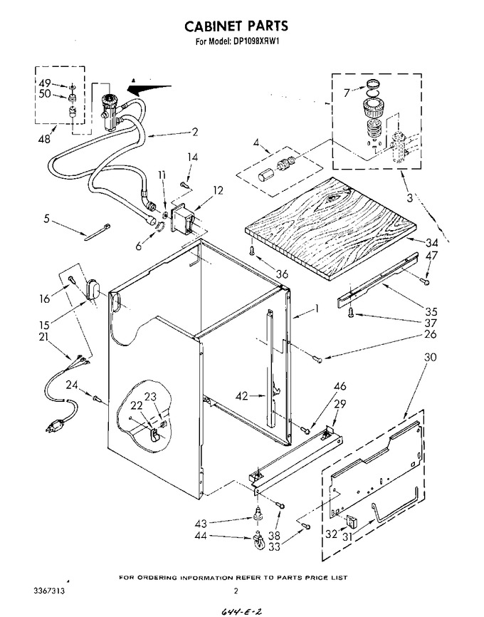 Diagram for DP1098XRN1