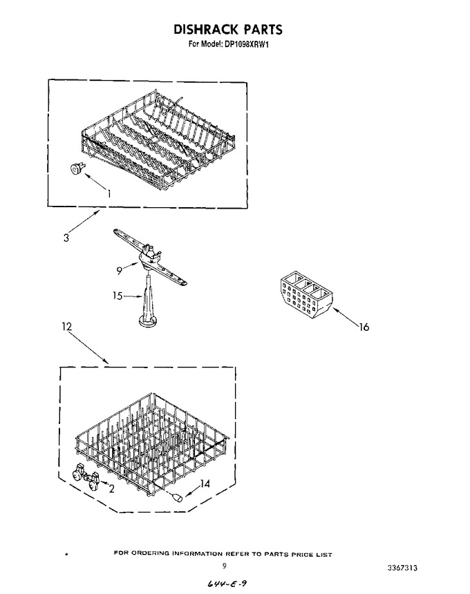 Diagram for DP1098XRN1