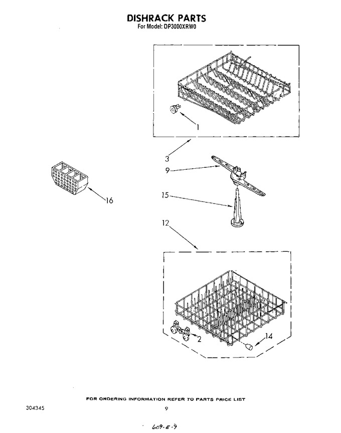 Diagram for DP3000XRW0