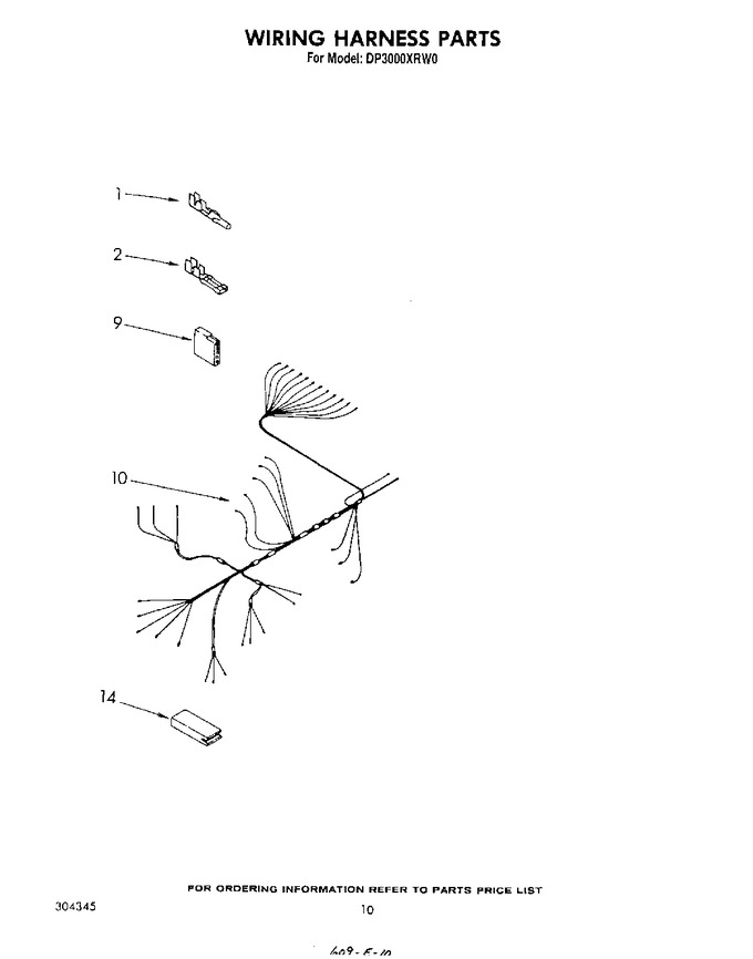 Diagram for DP3000XRW0