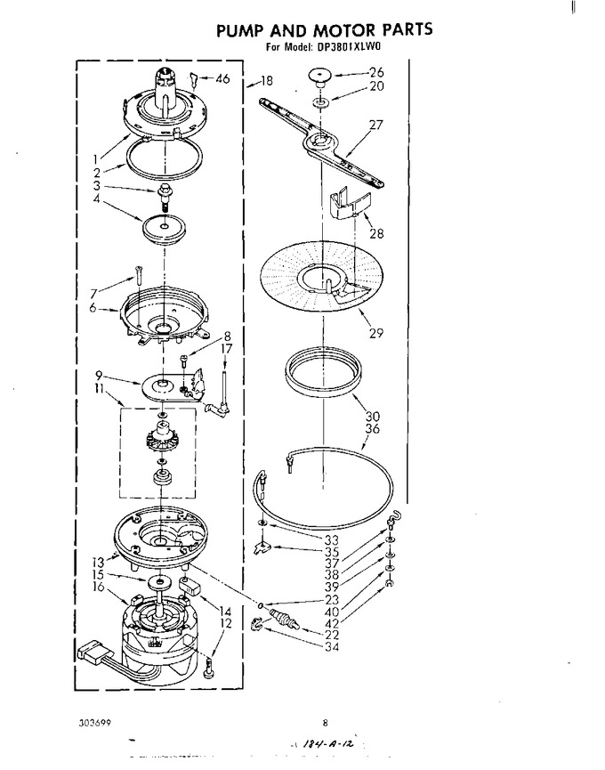 Diagram for DP3801XLW0