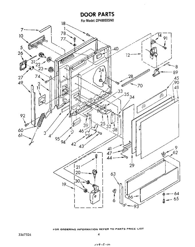 Diagram for DP4800XSW0