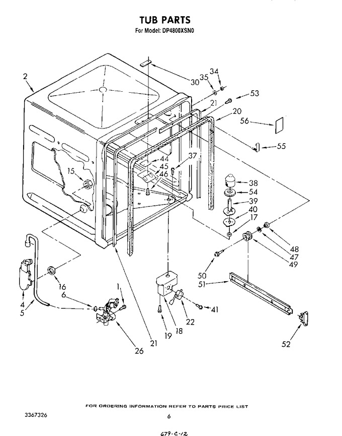 Diagram for DP4800XSW0