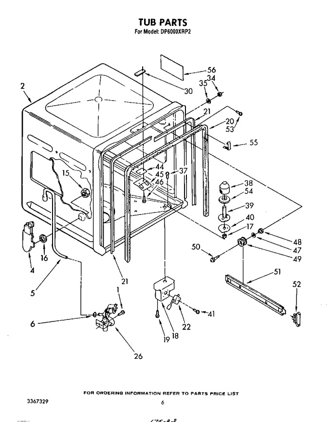 Diagram for DP6000XRP2