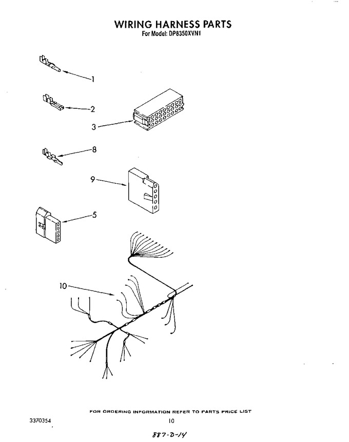 Diagram for DP8350XVN1