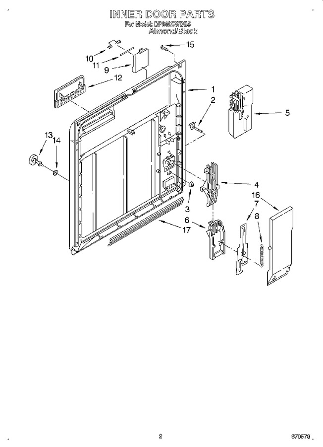 Diagram for DP840CWDB5