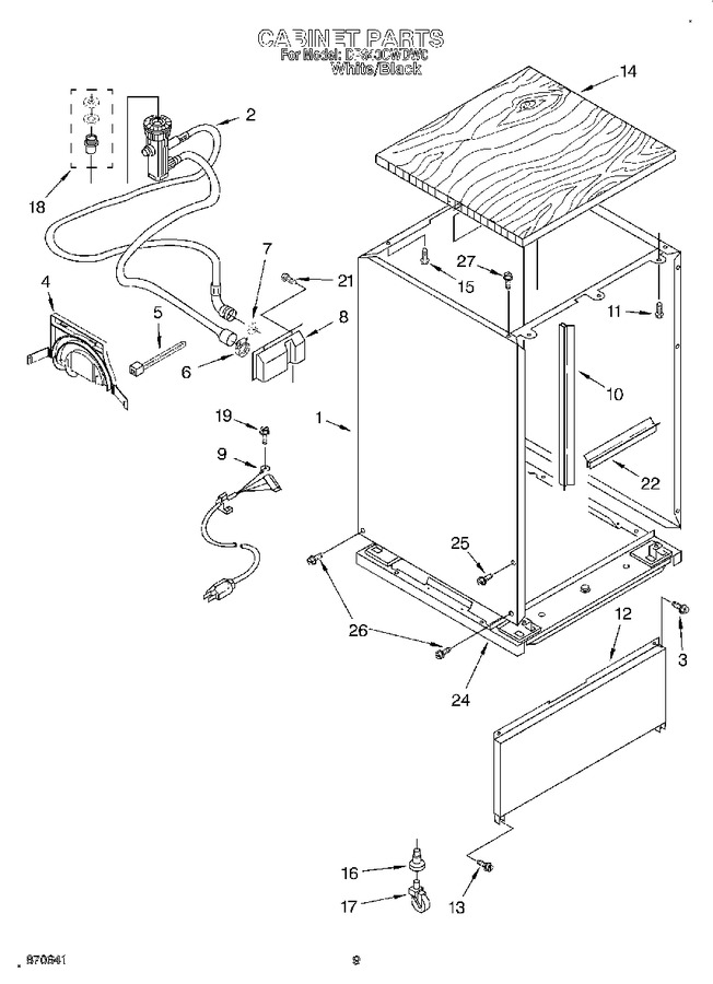 Diagram for DP840CWDW0