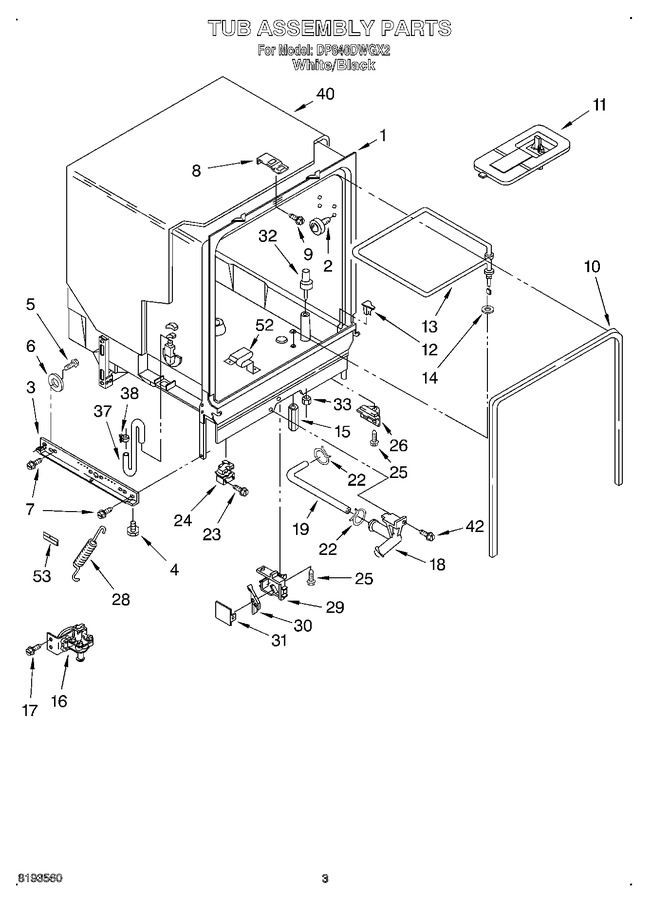 Diagram for DP840DWGX2