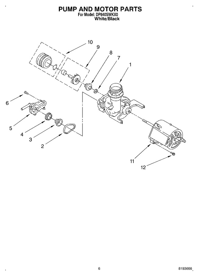 Diagram for DP840SWKX0