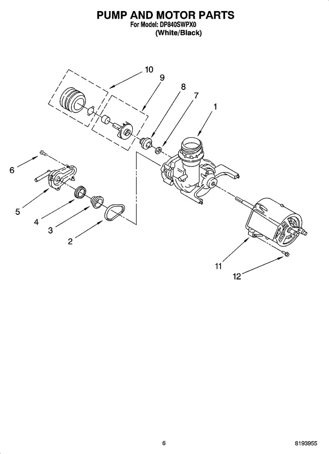 Diagram for DP840SWPX0