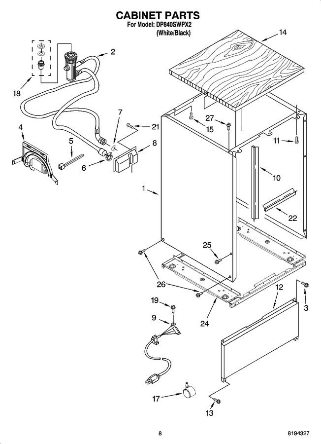 Diagram for DP840SWPX2