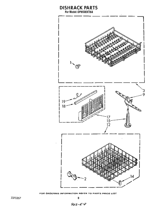Diagram for DP8500XTN4