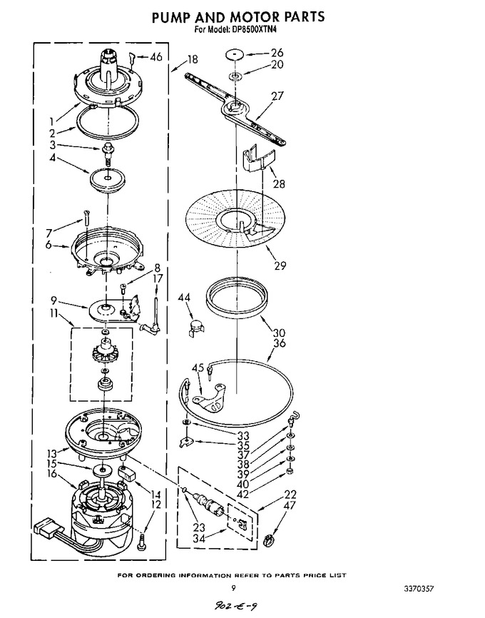 Diagram for DP8500XTN4