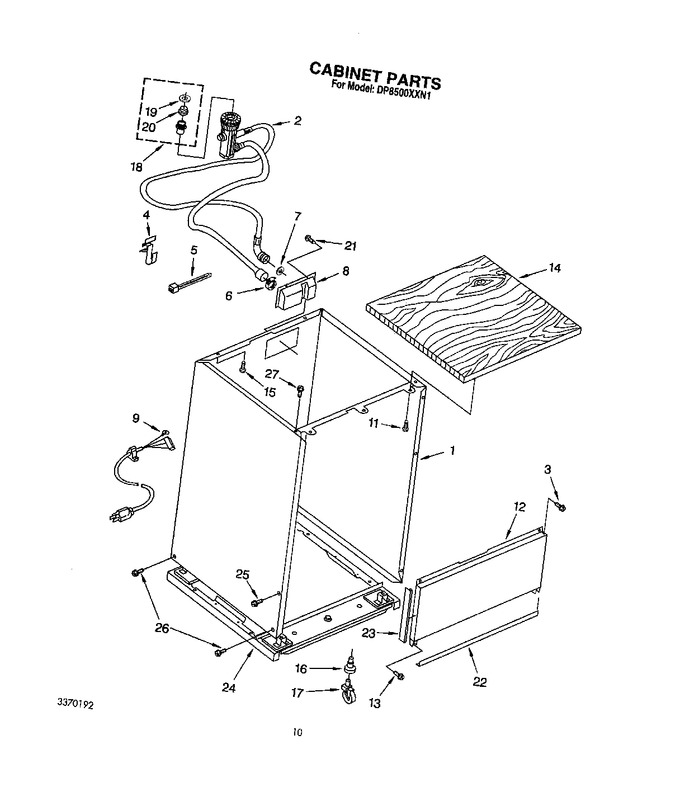 Diagram for DP8500XXN1