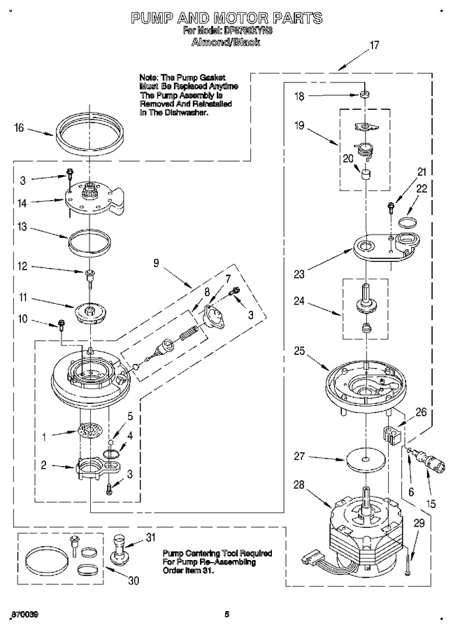 Diagram for DP8700XYN3