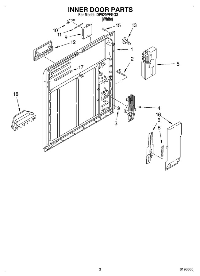 Diagram for DP920PFGQ3