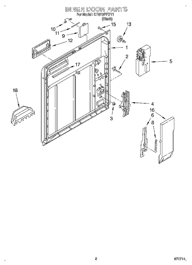 Diagram for DP920PFGY1