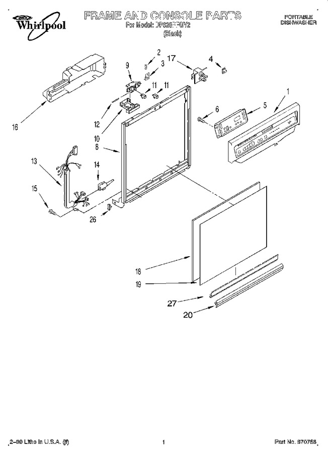 Diagram for DP920PFGY2