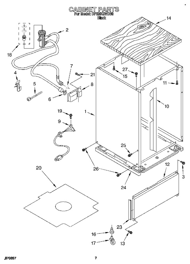 Diagram for DP920QWDB0