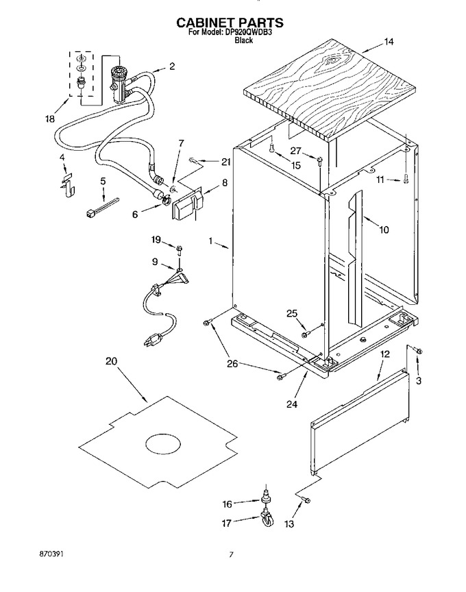 Diagram for DP920QWDB3