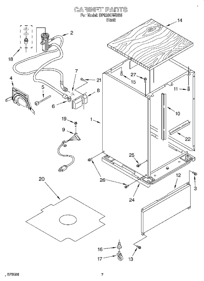 Diagram for DP920QWDB5