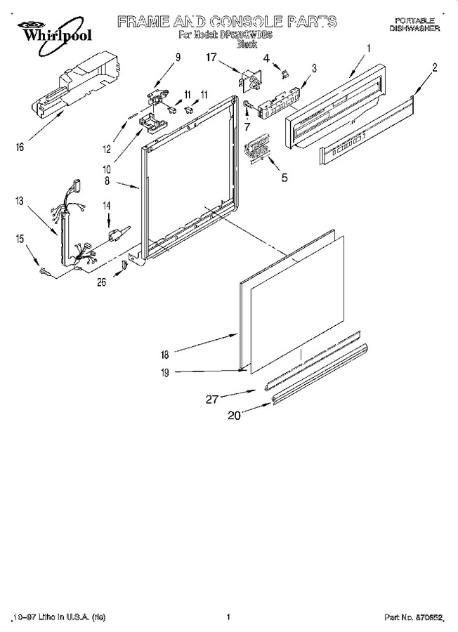 Diagram for DP920QWDB6