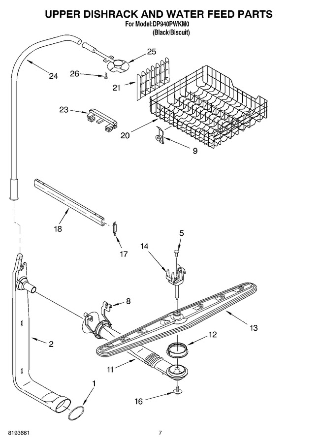 Diagram for DP940PWKM0