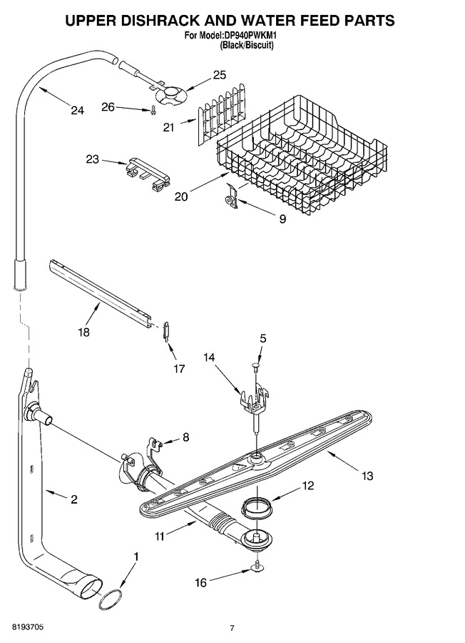 Diagram for DP940PWKM1