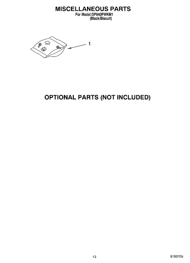 Diagram for DP940PWKM1