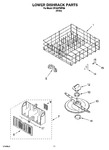 Diagram for 07 - Lower Dishrack Parts, Optional Parts (not Included)