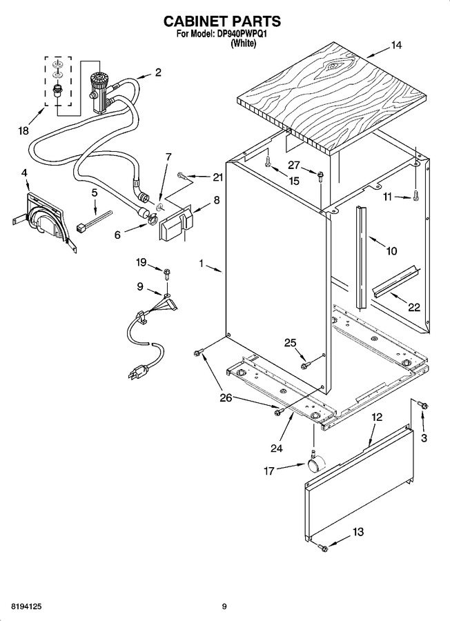 Diagram for DP940PWPQ1
