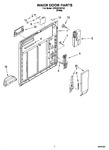 Diagram for 02 - Inner Door Parts