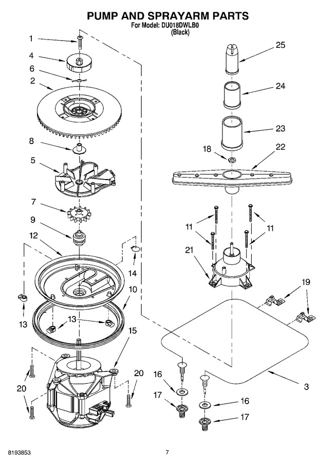 Diagram for DU018DWLB0