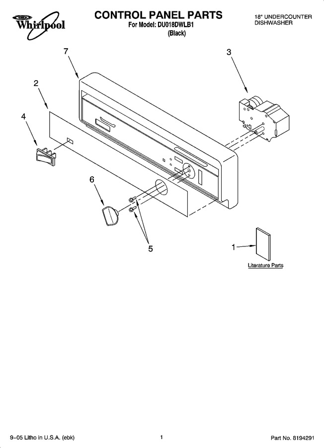 Diagram for DU018DWLB1