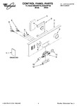 Diagram for 01 - Control Panel Parts