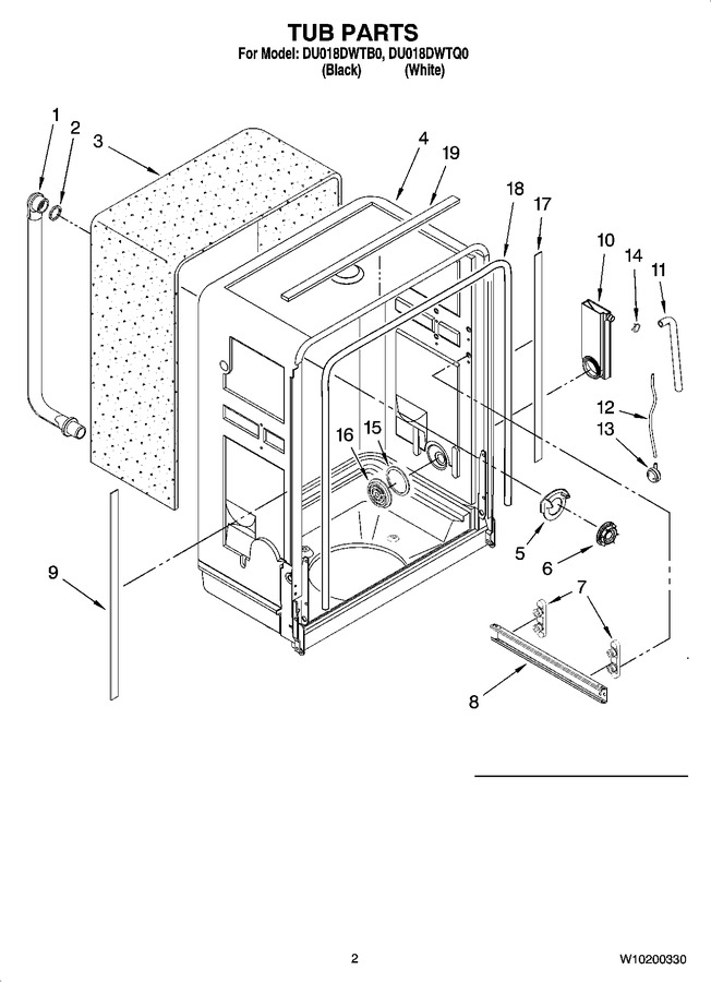 Diagram for DU018DWTQ0