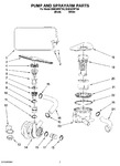 Diagram for 05 - Pump And Sprayarm Parts