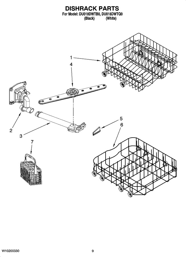 Diagram for DU018DWTB0