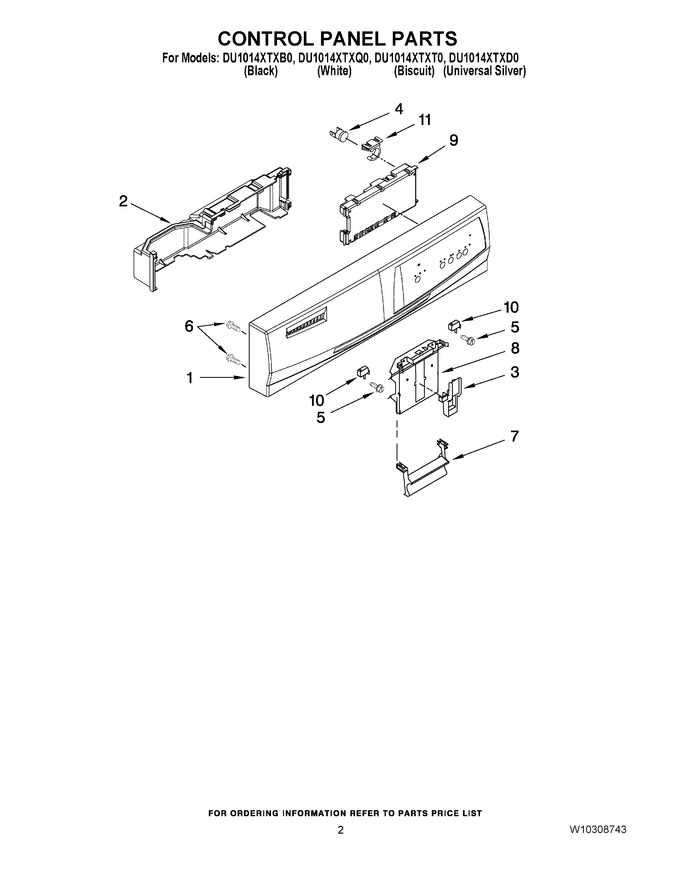Diagram for DU1014XTXB0