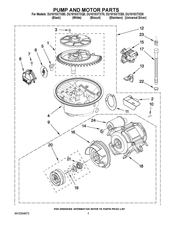Diagram for DU1015XTXQ0