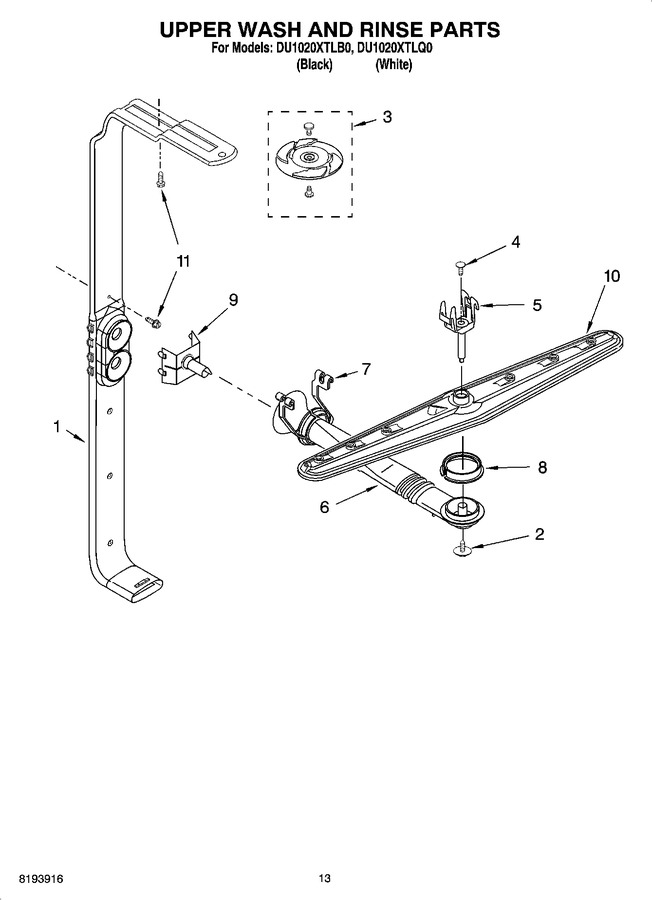 Diagram for DU1020XTLQ0