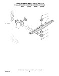 Diagram for 07 - Upper Wash And Rinse Parts