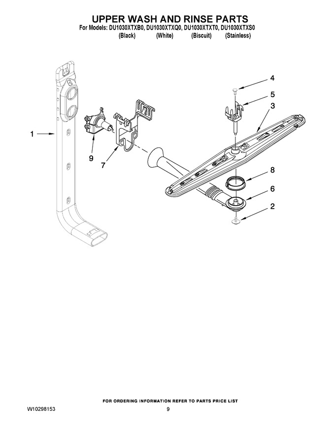 Diagram for DU1030XTXB0