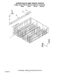 Diagram for 09 - Upper Rack And Track Parts