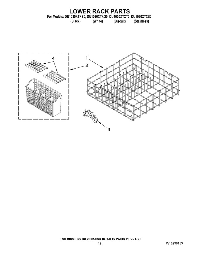 Diagram for DU1030XTXQ0