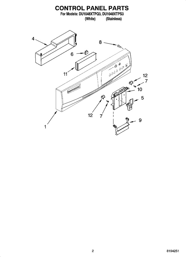 Diagram for DU1048XTPQ3