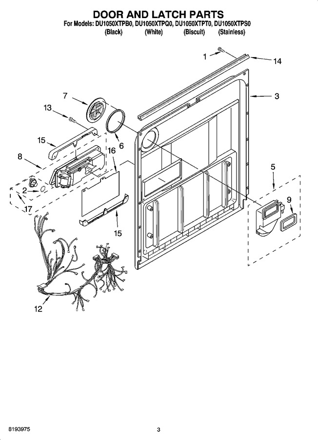 Diagram for DU1050XTPB0