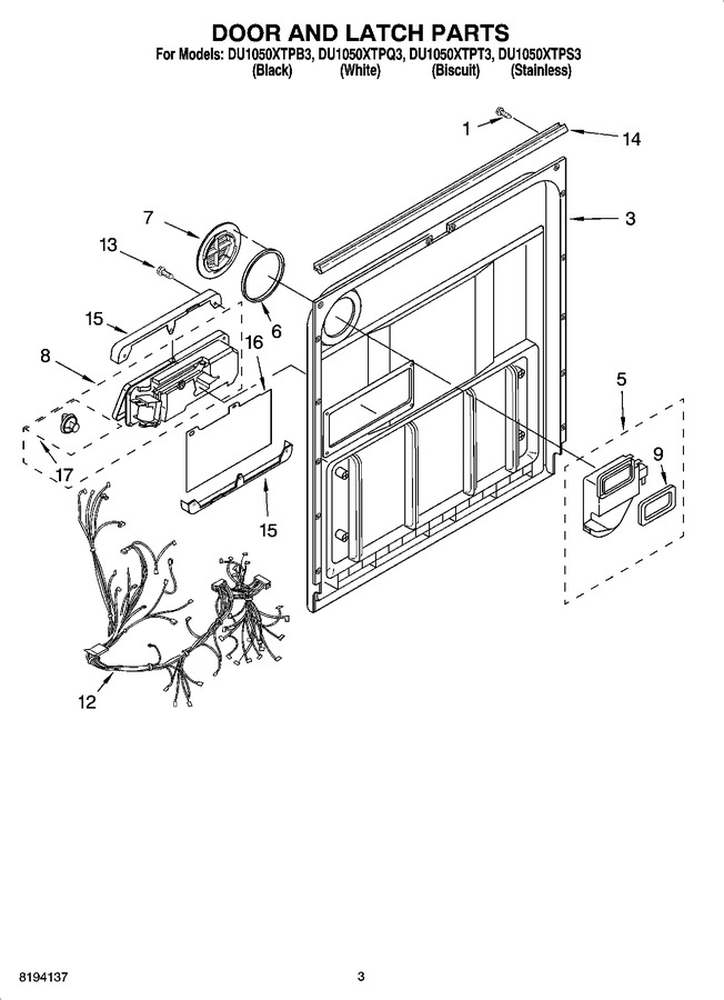 Diagram for DU1050XTPT3
